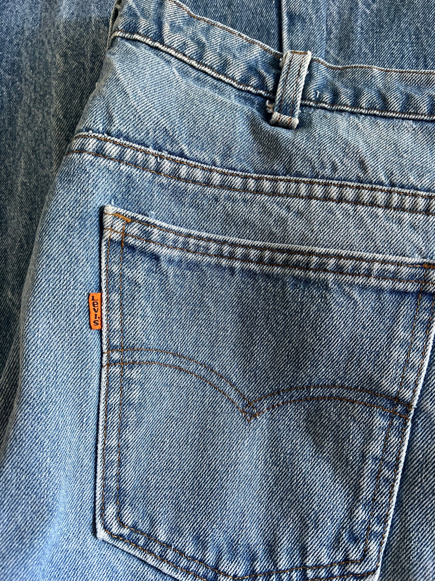 Vintage Orange Tab Levi’s 517 Great Fade 38X30