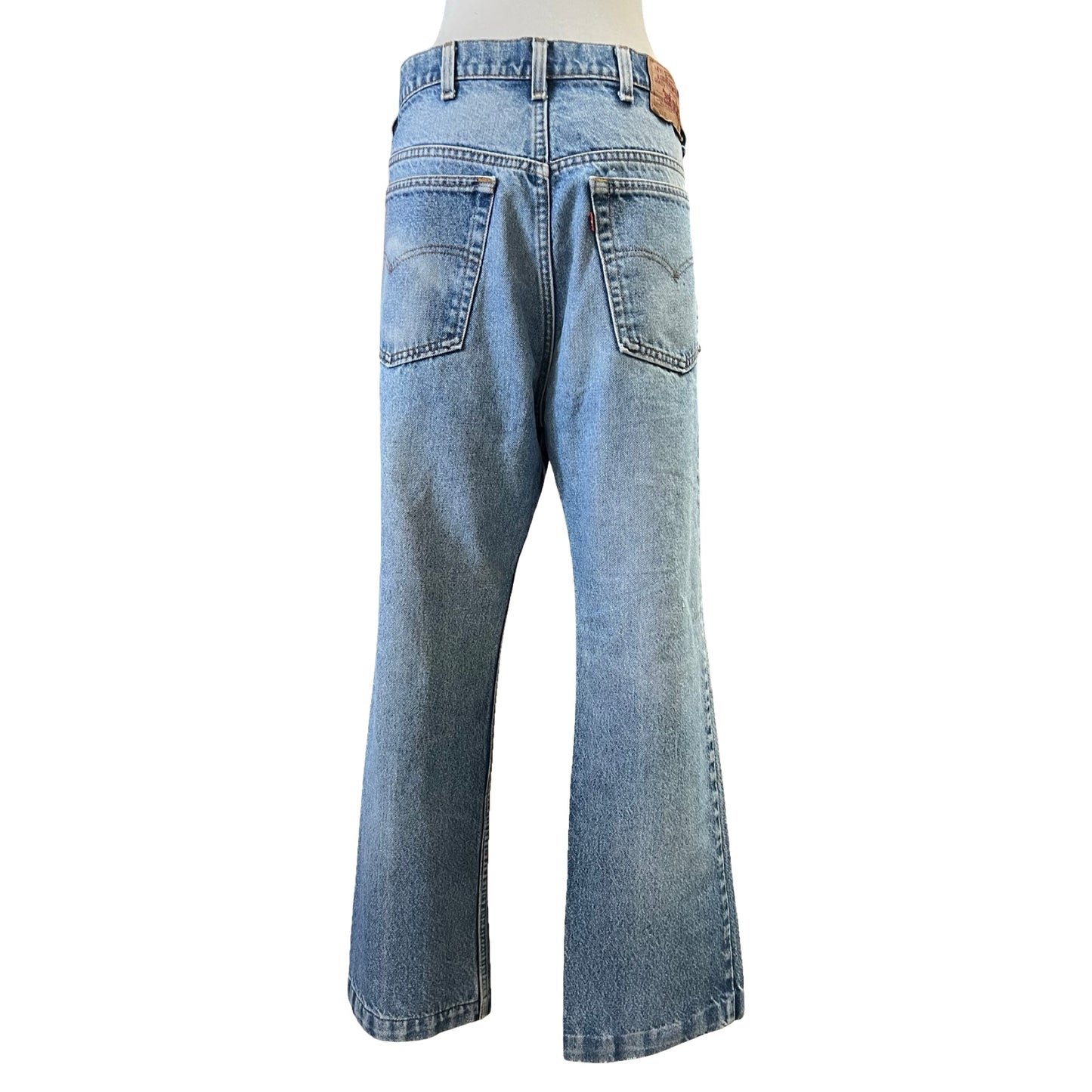 Vintage Levi’s 517 Red Tab Amazing Fade Wide Hem 38X29