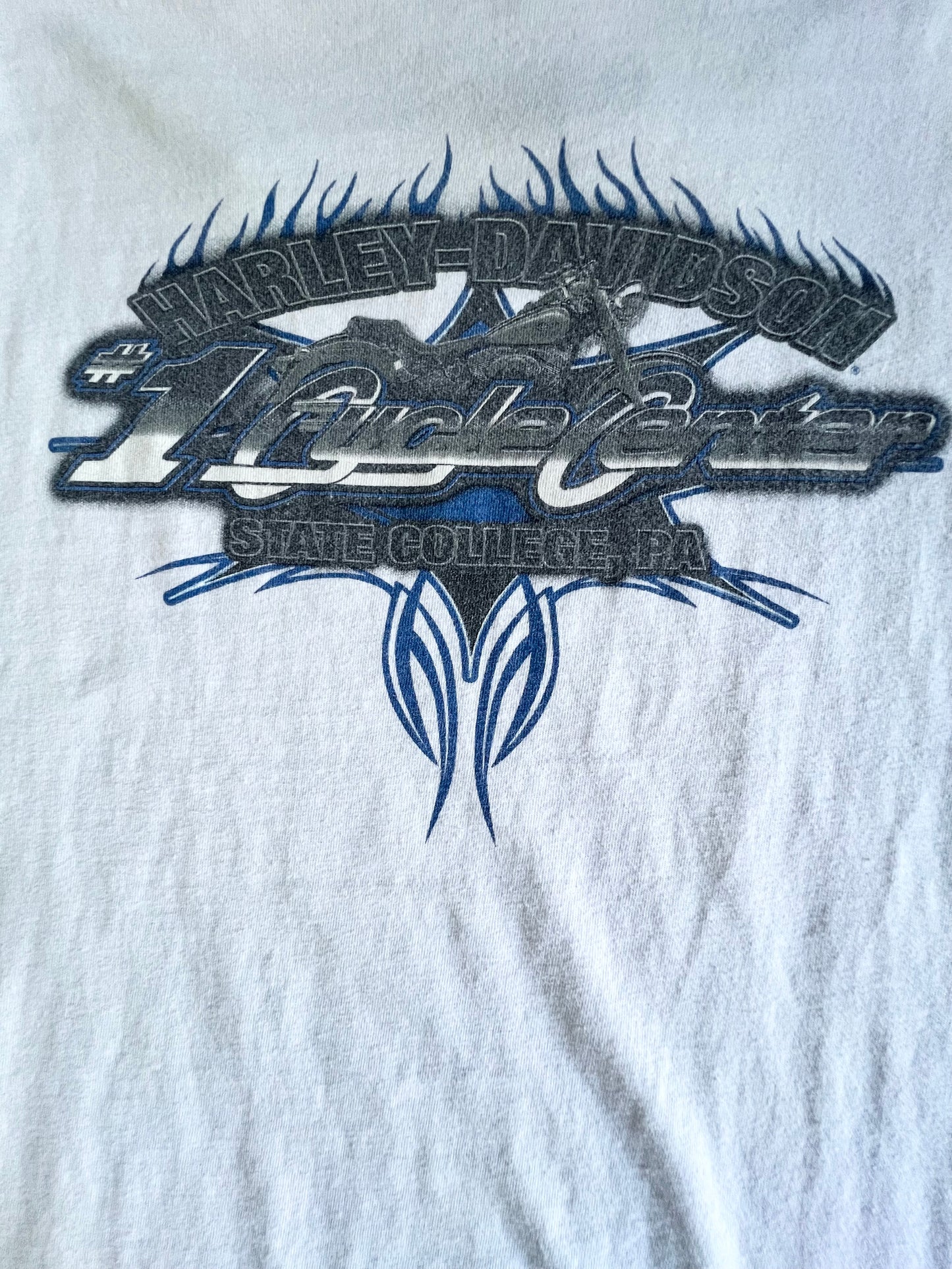 Vintage Oversized Harley Double Sided Tee 5XL