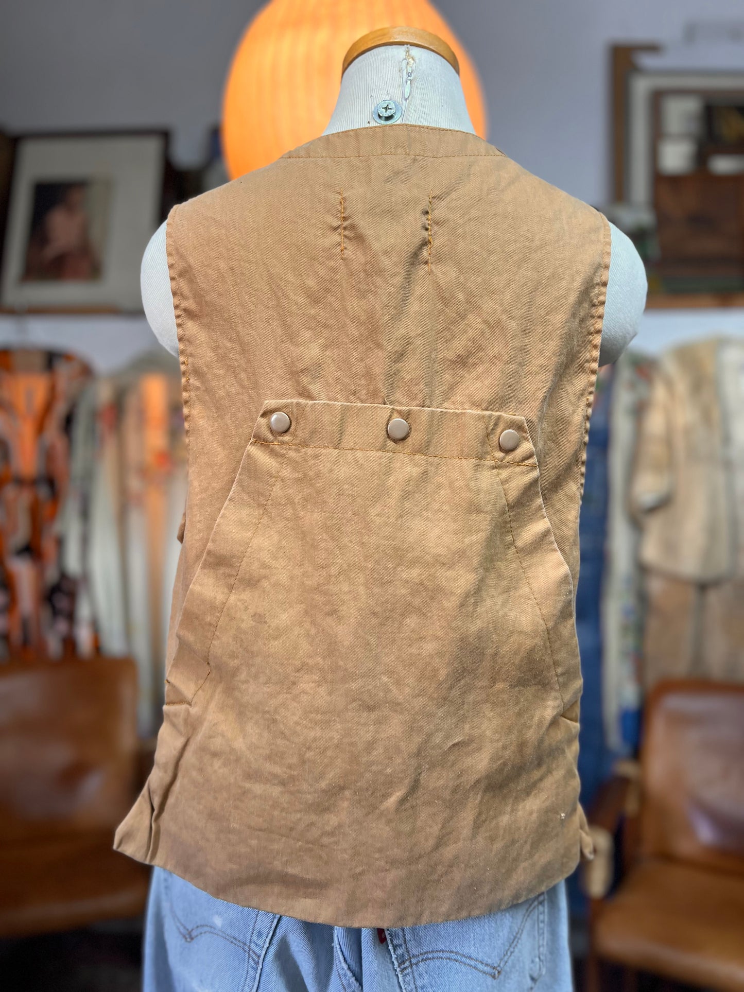 Vintage 1950’s Storm-Pruf Hunting Vest M