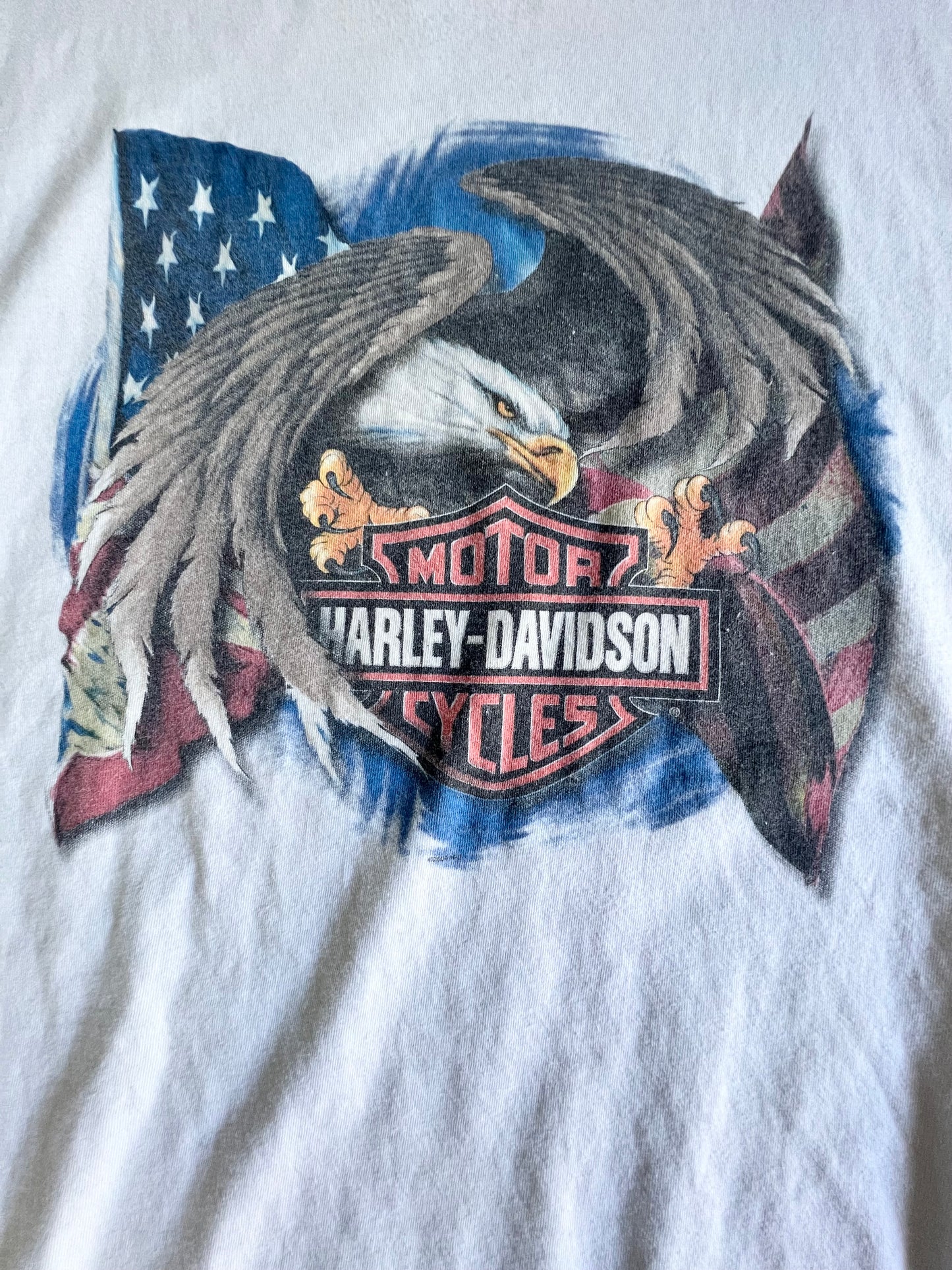Vintage Oversized Harley Double Sided Tee 5XL