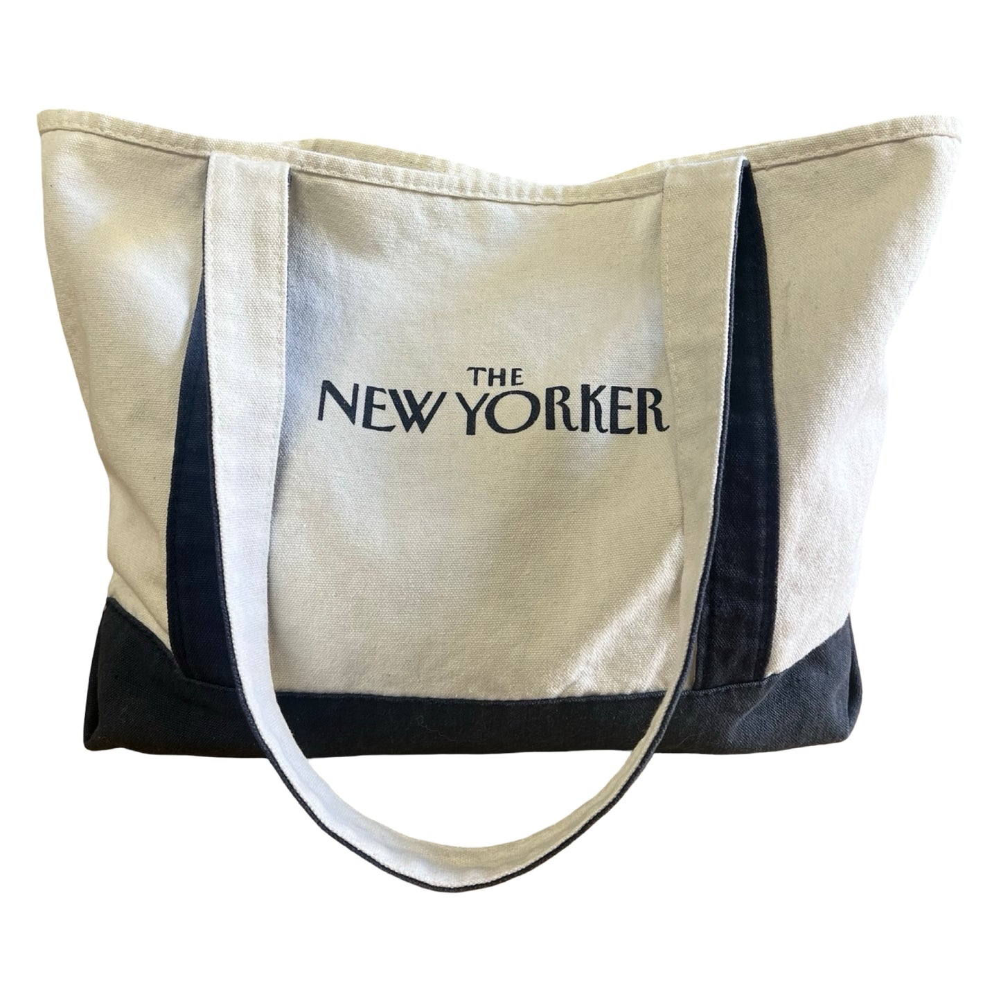 Vintage Canvas New Yorker Soft Tote Bag