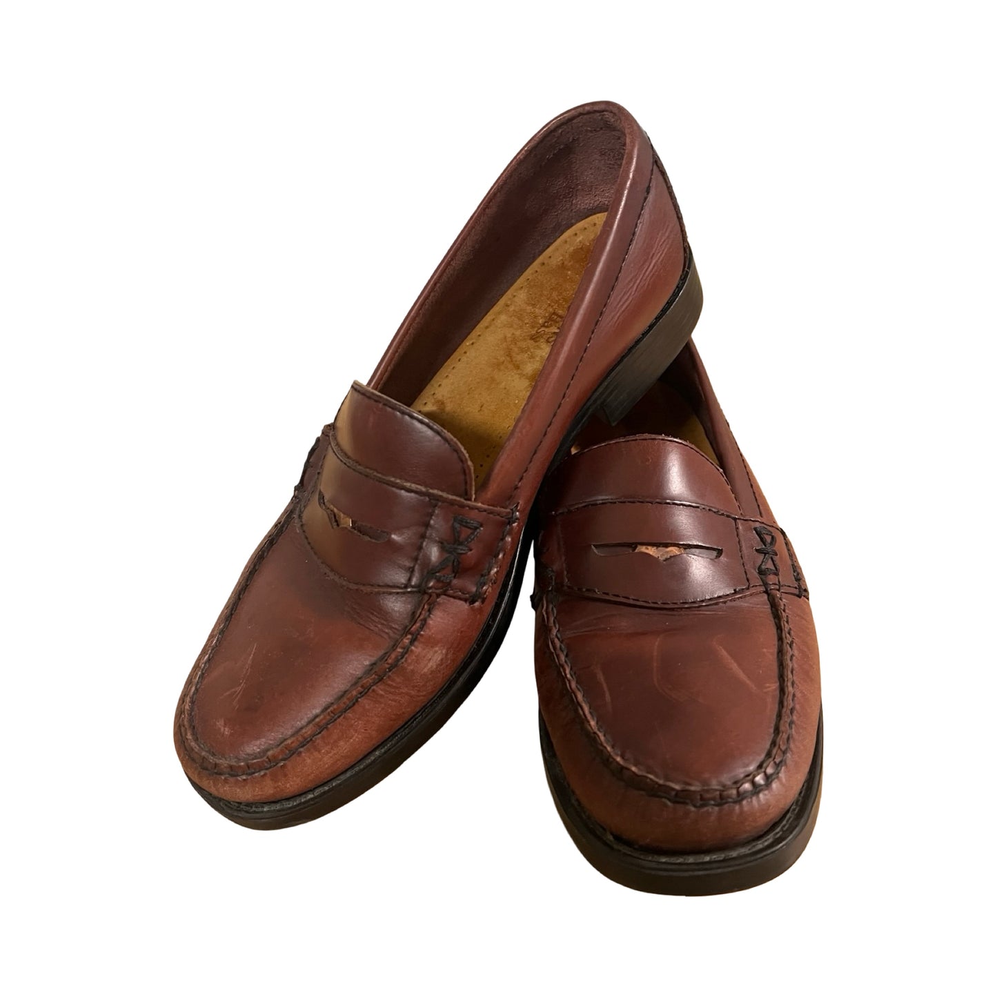 Vintage Bass Weejuns Penny Loafers 8.5W