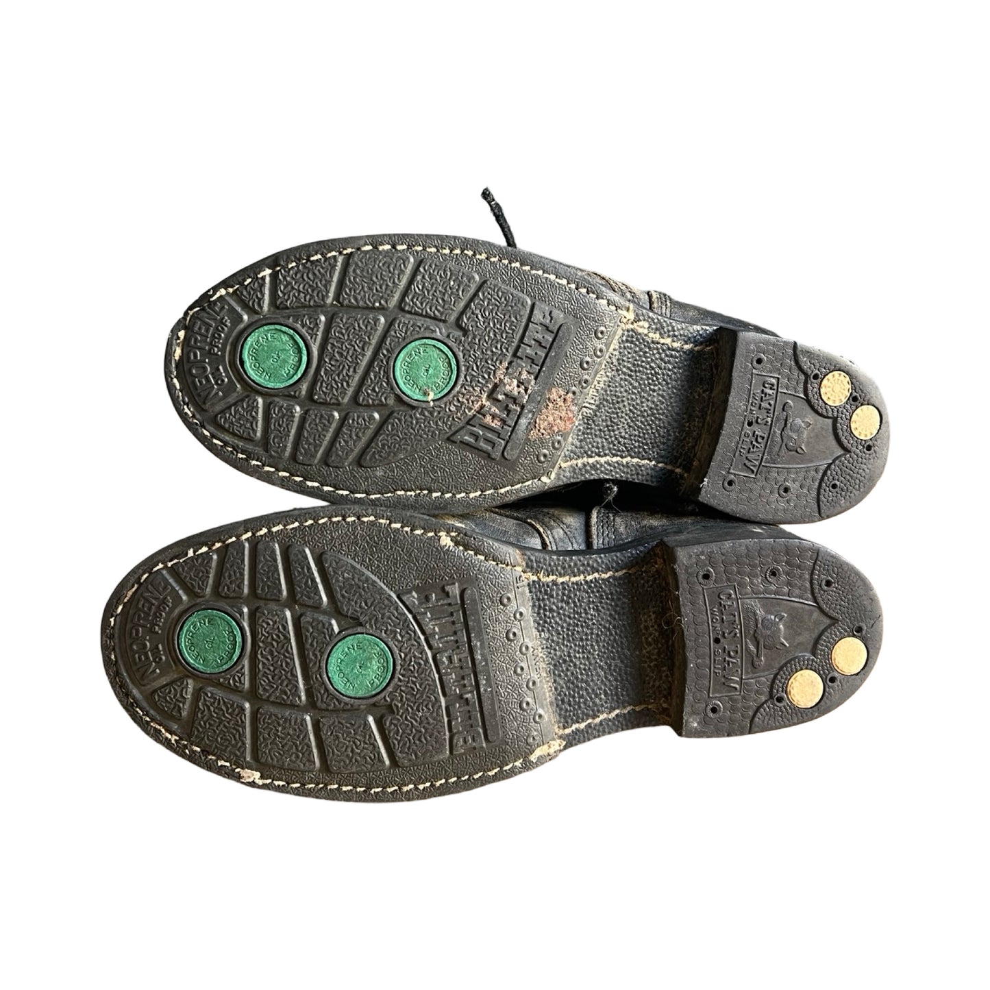 Vintage 80’s Ansi Distressed Biltrite Military Steel Toe Combat Boots Women’s 8.5/9