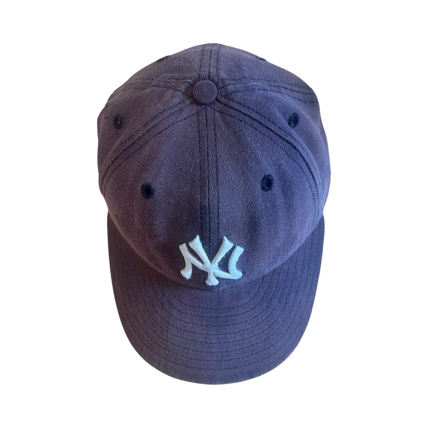 Vintage 90’s Distressed Wool New Era Diamon Collection Yankees Fitted Hat