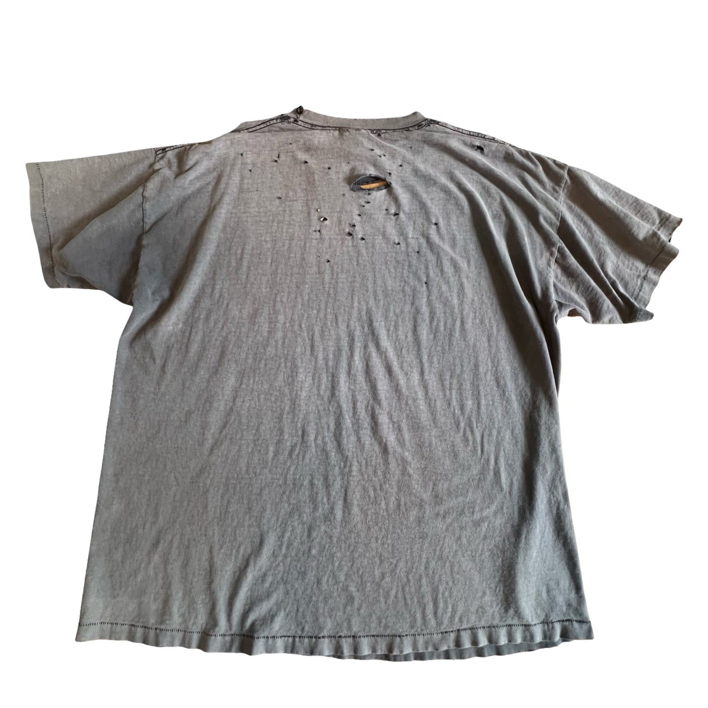 Vintage Distressed Purdue Single Stitch Oversized Tee XL