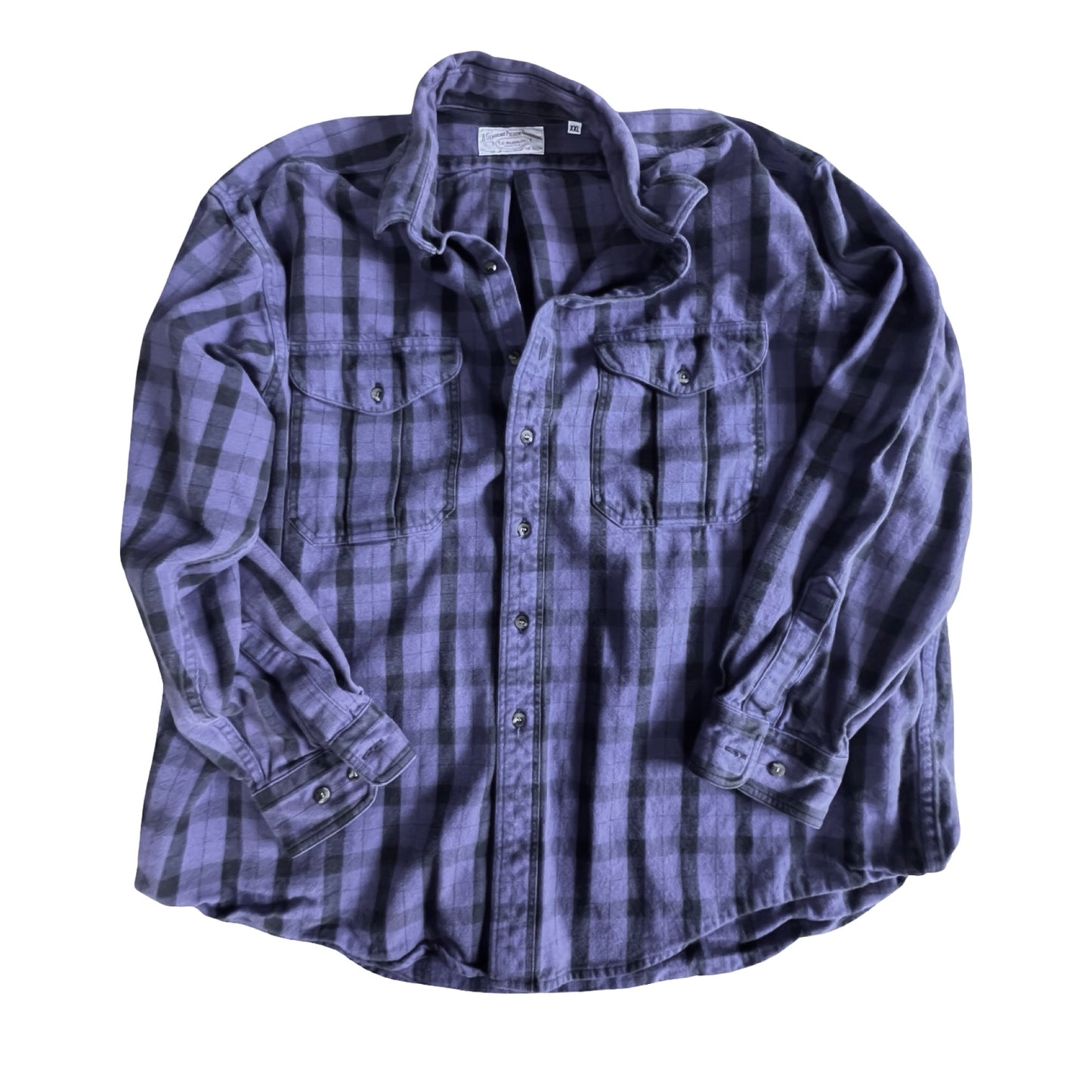 Vintage 90’s Filson Heavy Faded Purple Oversized Flannel XXL