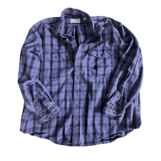 Vintage 90’s Filson Heavy Faded Purple Oversized Flannel XXL