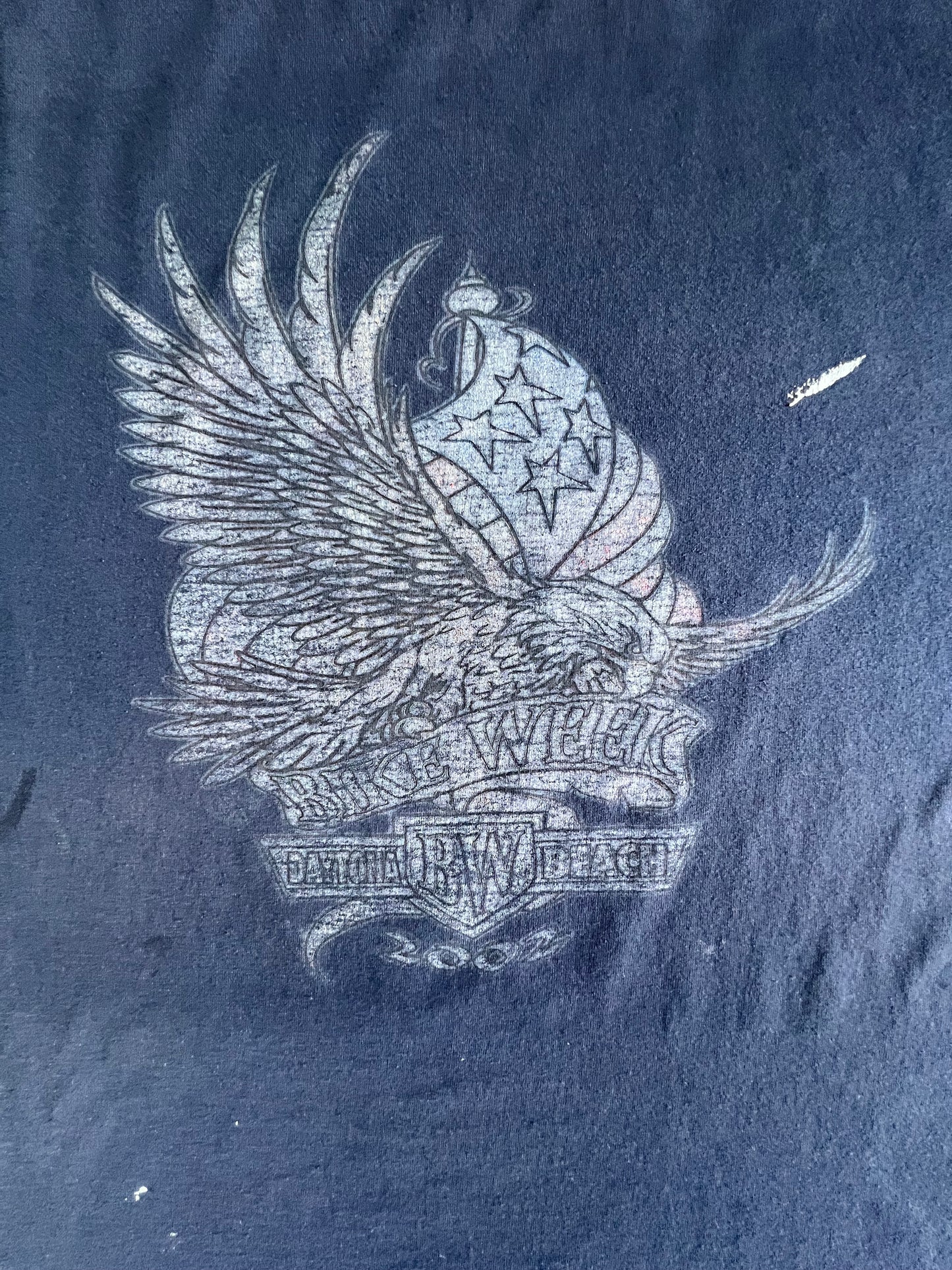 Vintage 2002 Bike Week Daytona Beach Distressed Tee 3XL