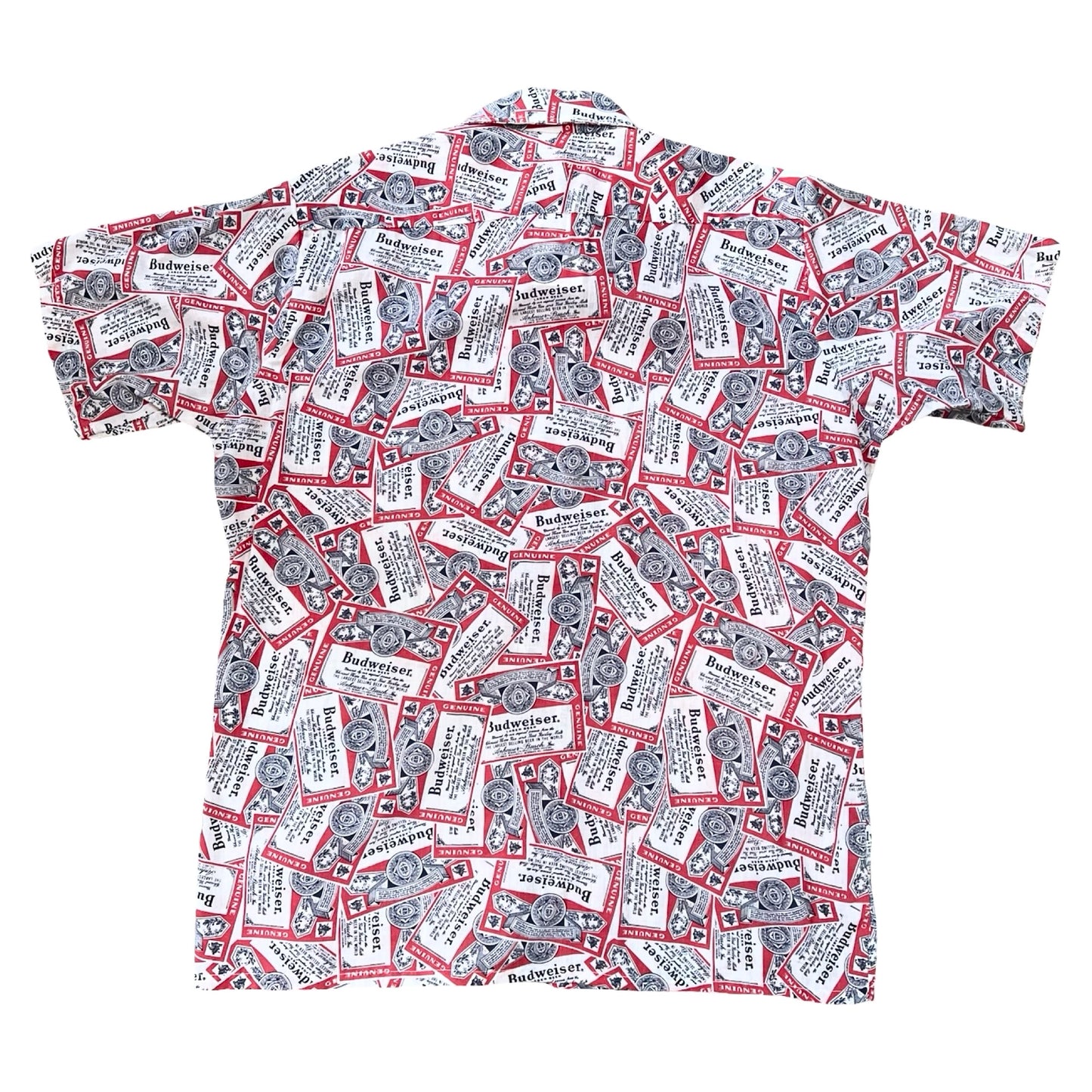 Vintage 1970’s Budweiser KMart Logo Button Down S/S Shirt