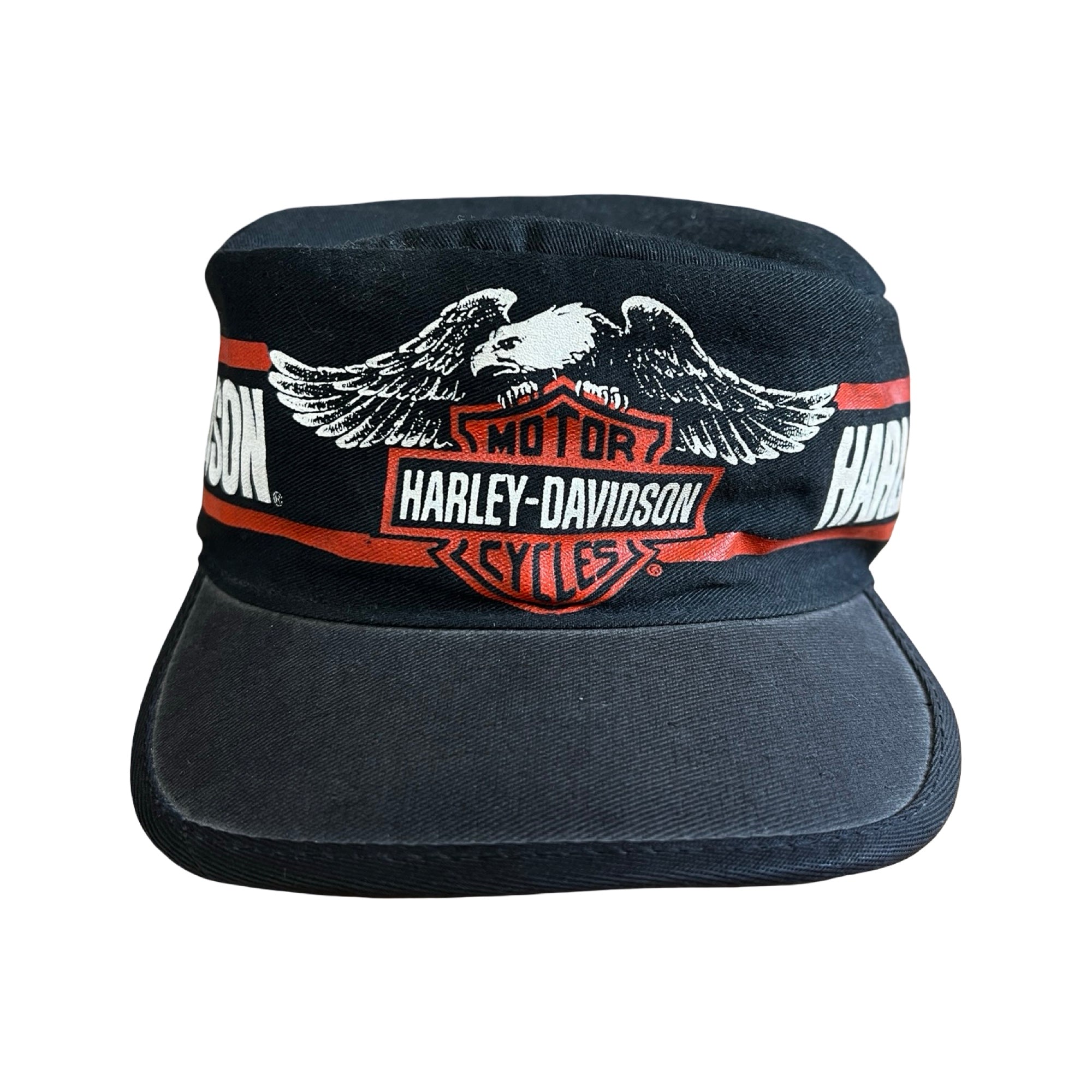 Vintage 80's Harley Davidson Painters Cap Adjustable O/S – Motley