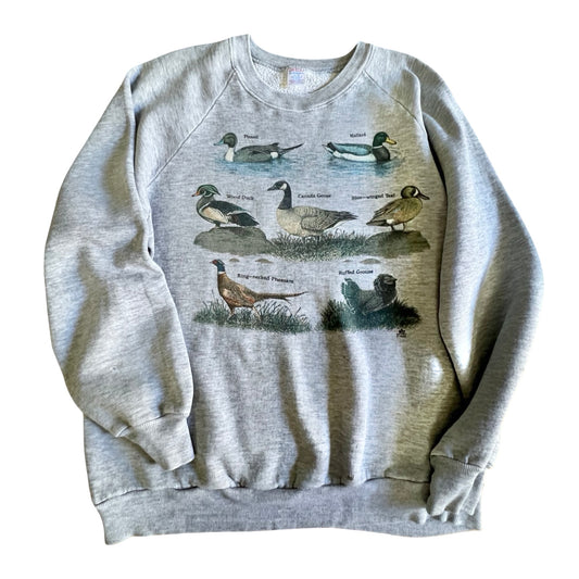 Vintage 1980’s Raglan Sweatshirt New England Fowl XL
