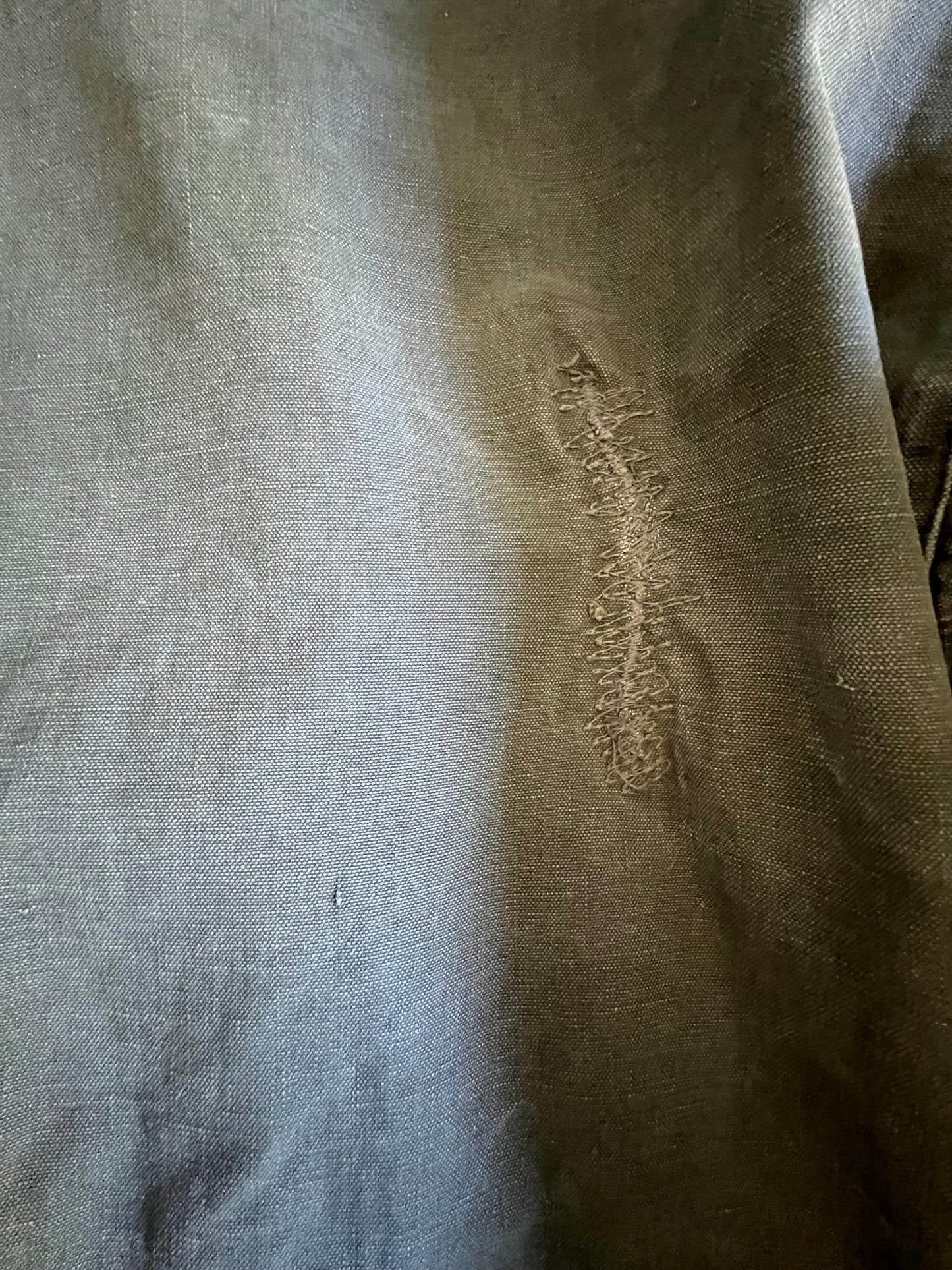 Incredible Rare 1950’s Vintage Distressed Army Jacket XL