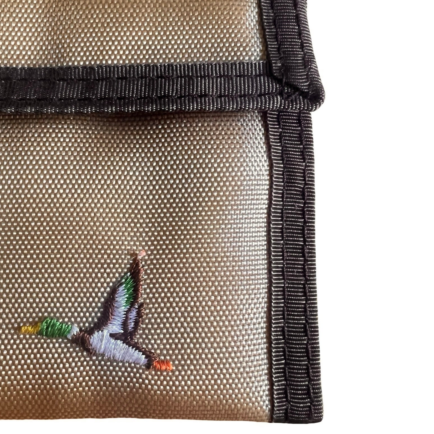 Vintage 80’s Deadstock Preppy Mallard Duck Velcro Wallet