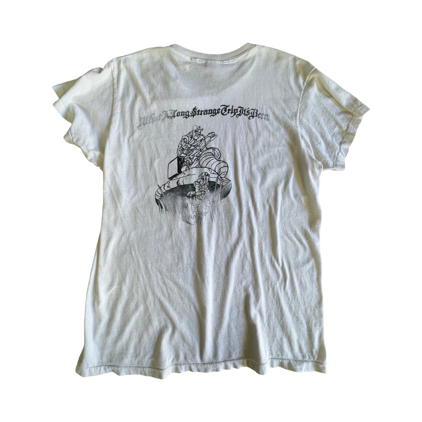 Super Rare Vintage Grateful Dead Single Stitch Parking Lot Tee Signed Koch L
