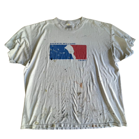 Vintage 80’s Sherwin Williams Cover The Earth Tee XXL