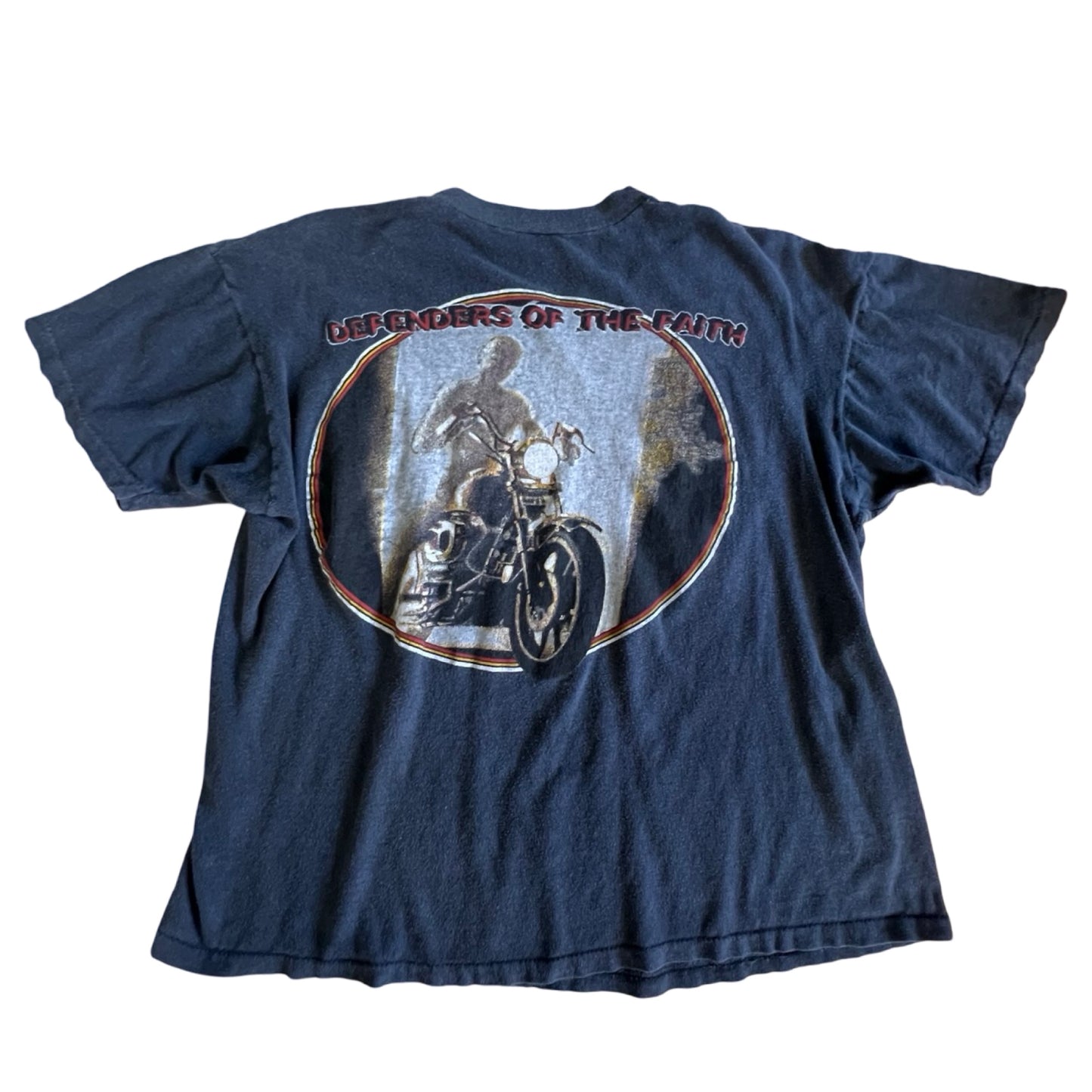 Vintage Judas Priest 1984 Defenders Of The Faith Single Stitch Rock Tee