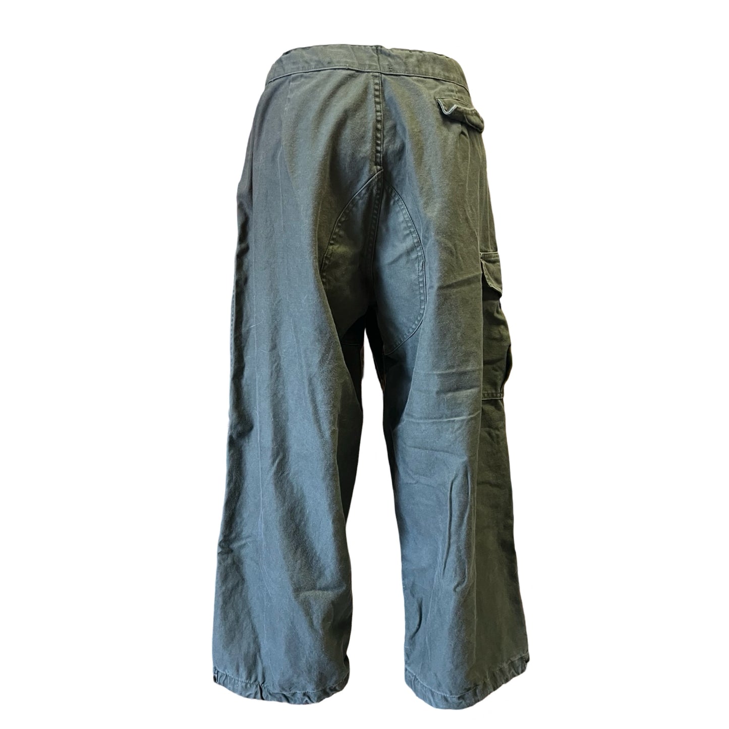 Vintage 70’s Czech Army Pants Adjustable Drawstring Waist L/XL