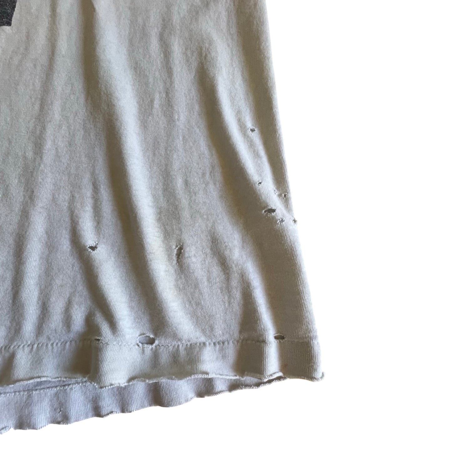 Vintage Original 1985 Black Flag Single Stitch Thrashed T-Shirt XL