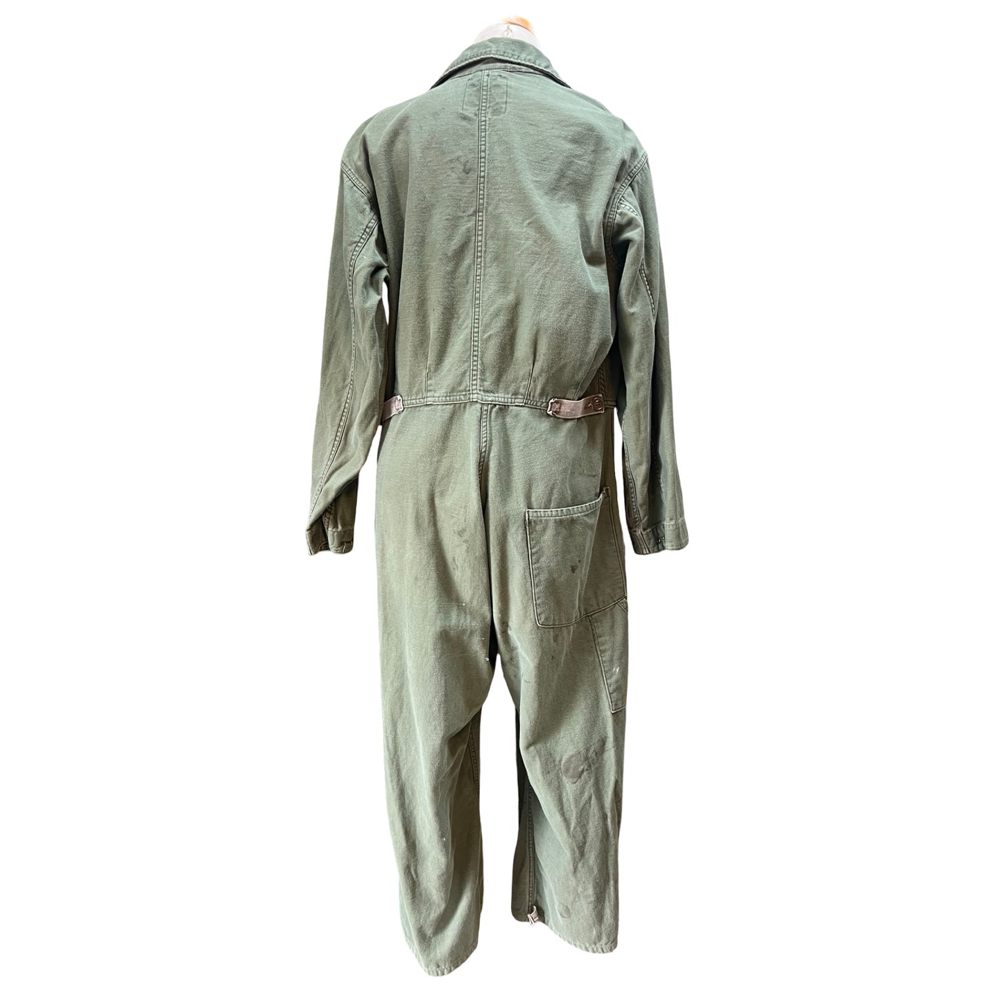 Vintage Distressed Army Jumpsuit McDonald L
