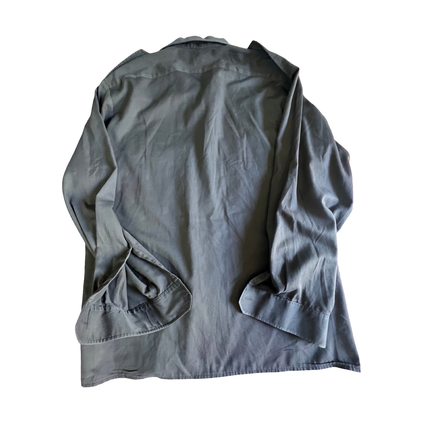 Vintage Army Shirt Jacket Military Uniform L