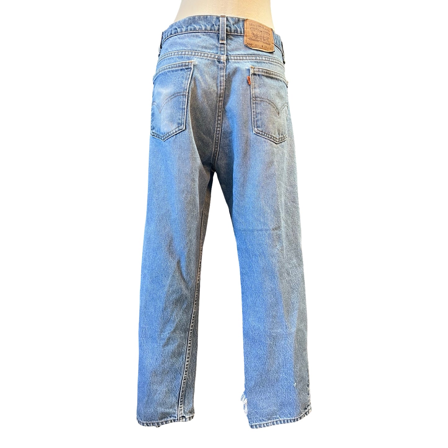 Vintage Levi’s Orange Tab 505’s Distressed 38x28