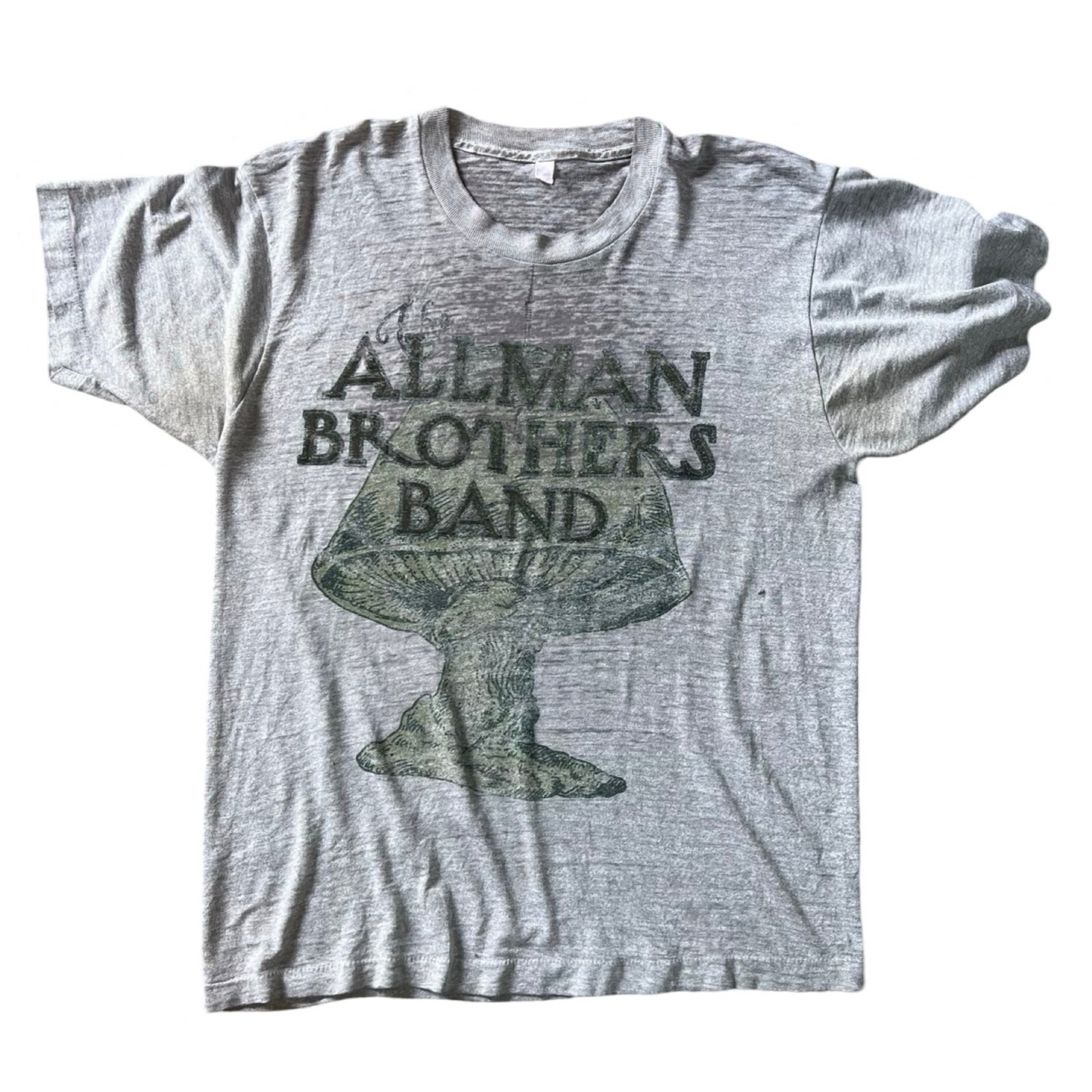 Vintage The Allman Brothers Band 1990 Seven Turns Thrashed Single Stitch Tee L