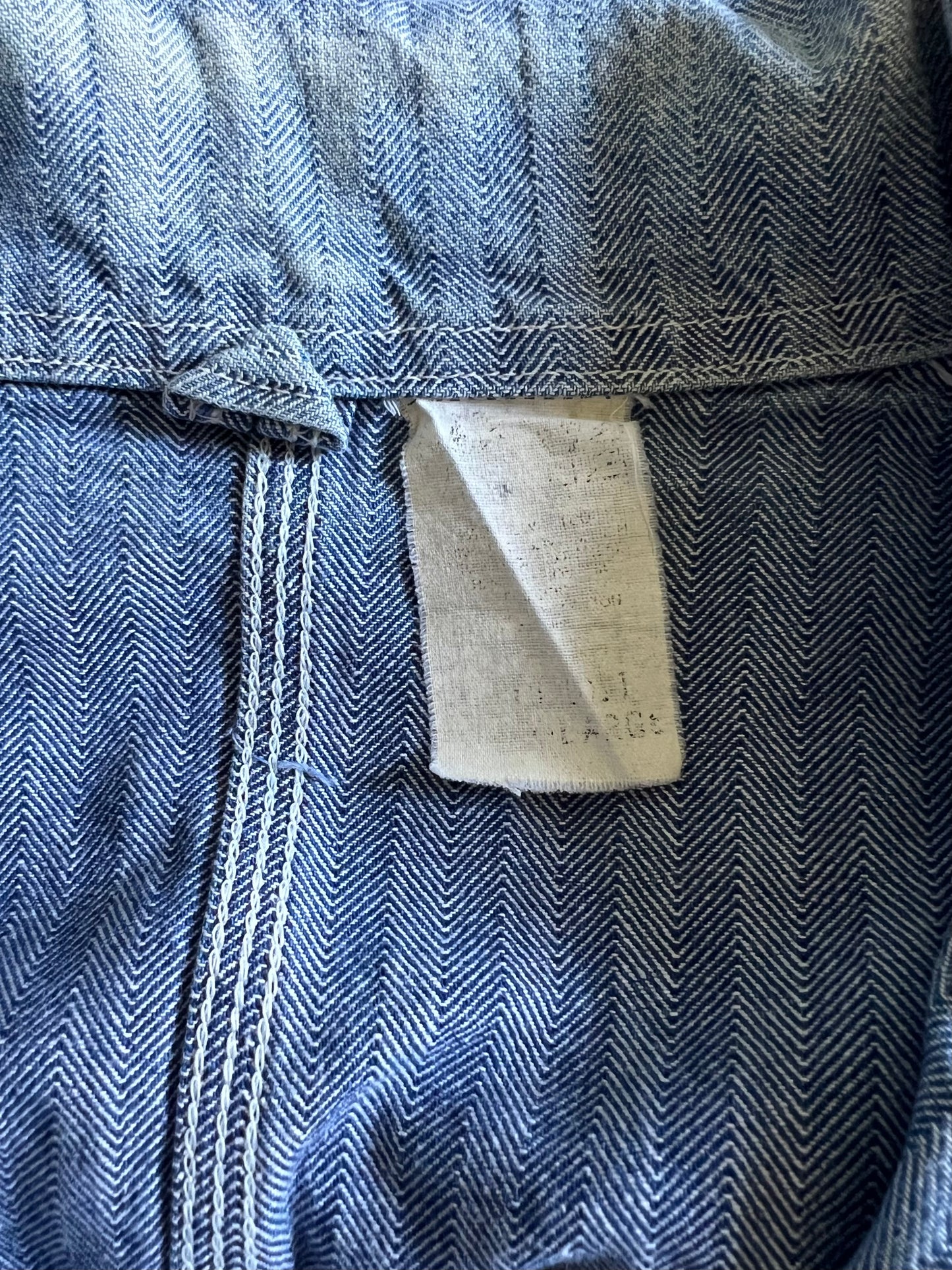 Rare 1994 Carhartt Herringbone Denim Chore Coat XL/XXL