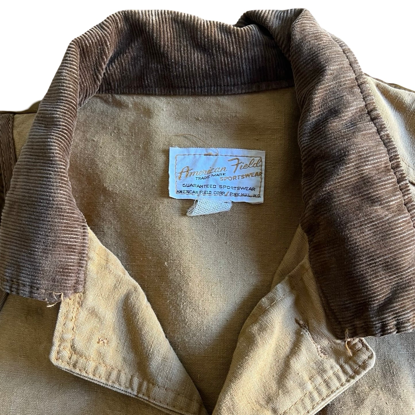 Vintage 1970’s American Field Distressed Hunting Jacket L