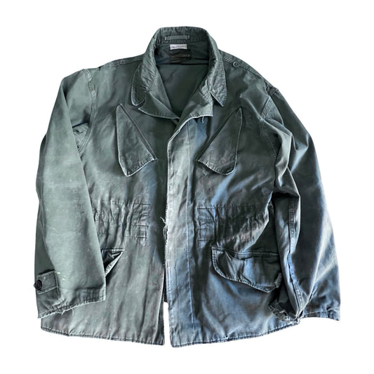 Incredible Rare 1950’s Vintage Distressed Army Jacket XL