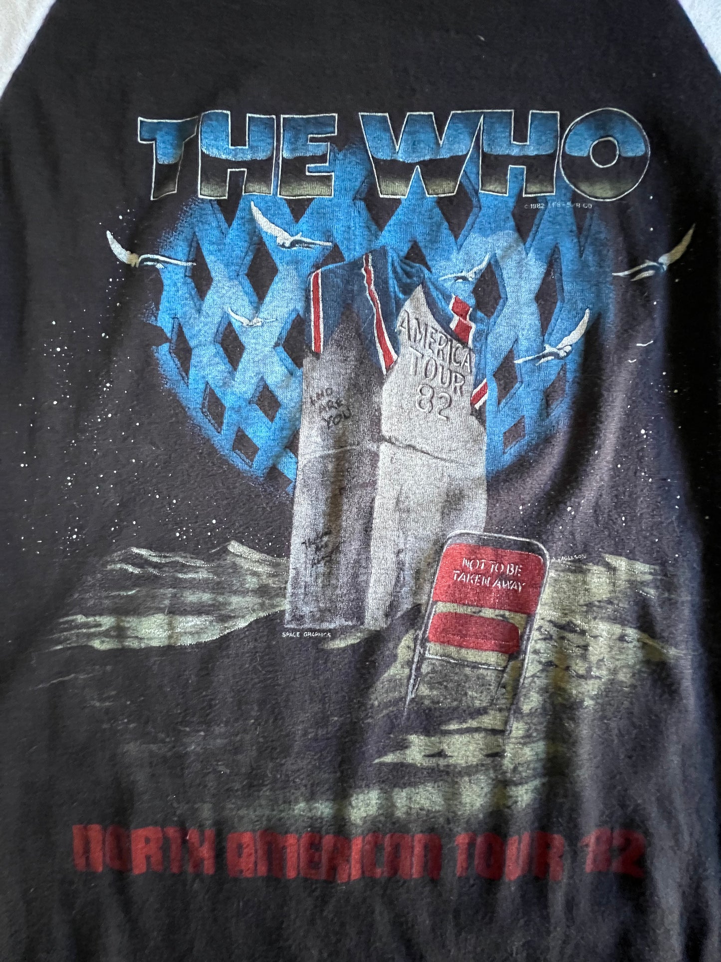 Vintage The Who North American Tour 1982 Single Stitch Tee 82’