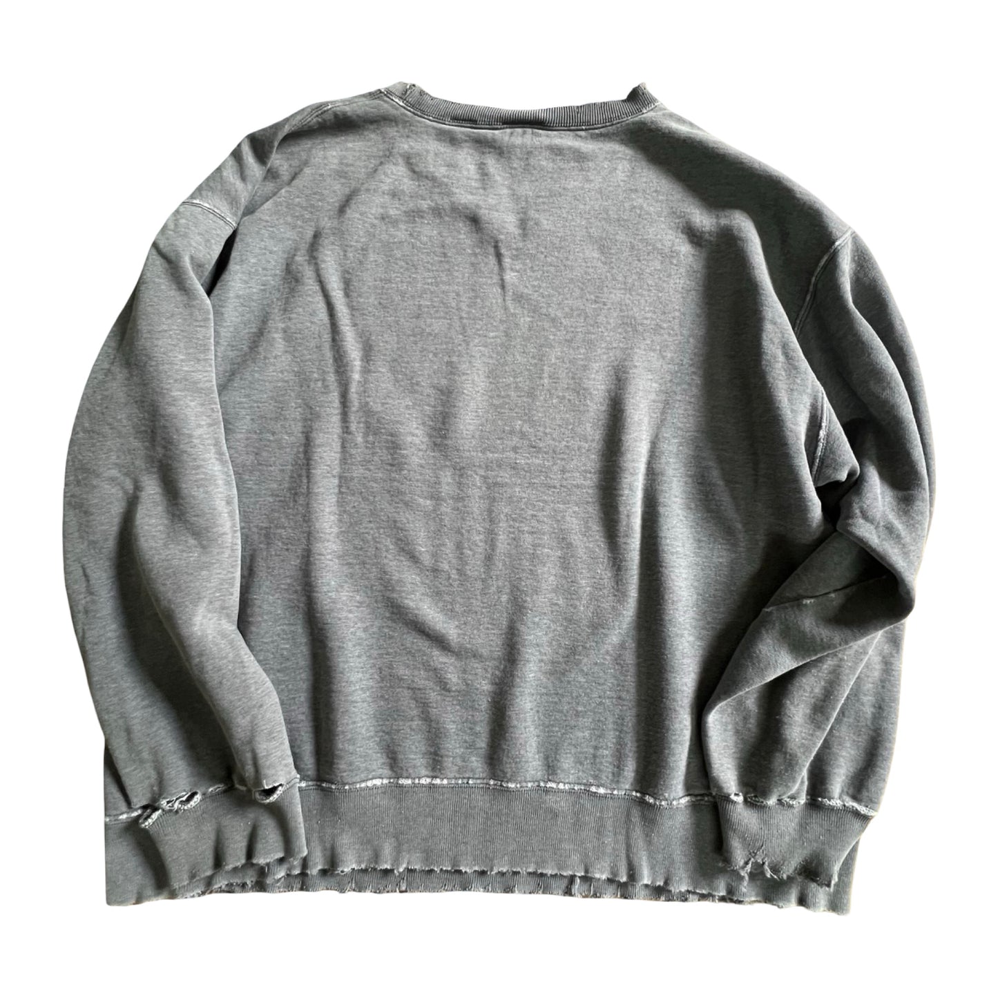Vintage 80’s Heavily Distressed Gap Sweatshirt w/ MV Logo XL