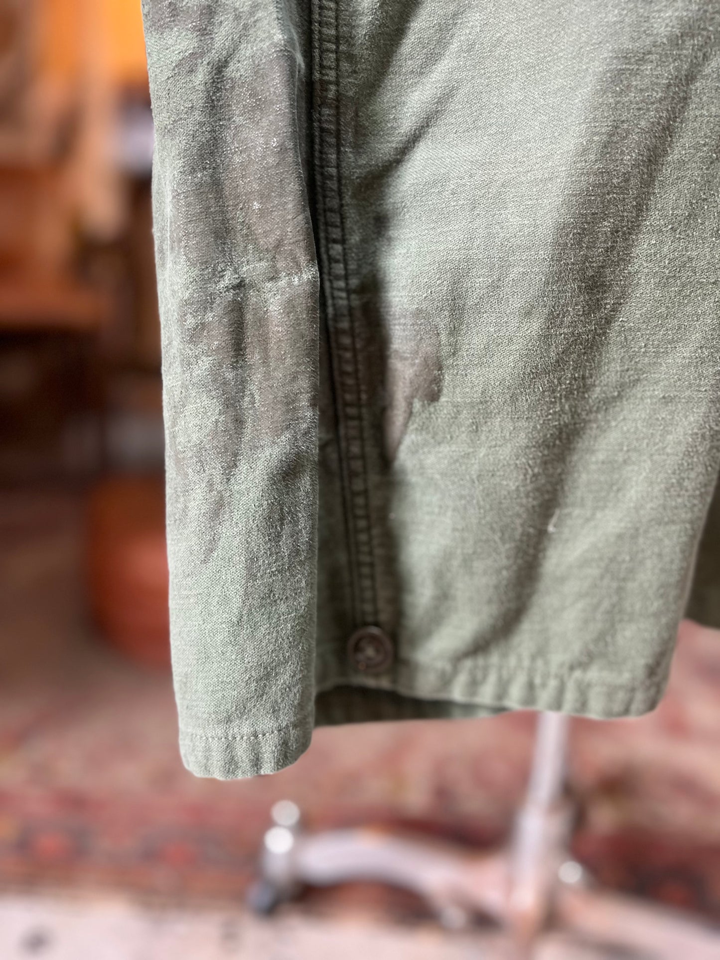 Vintage Distressed Army Jumpsuit McDonald L