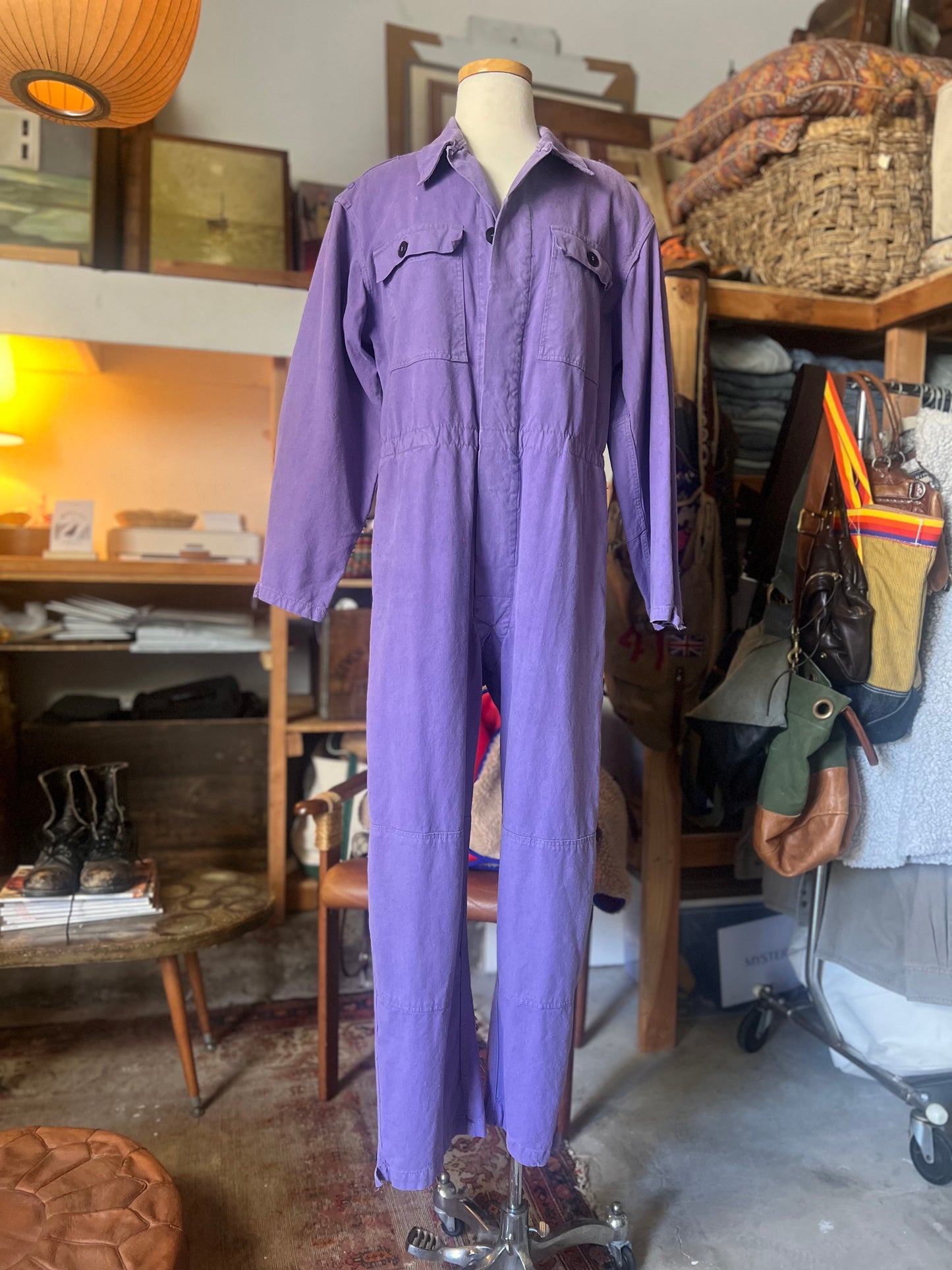Vintage Overdyed Jumpsuit Boiler Suit L