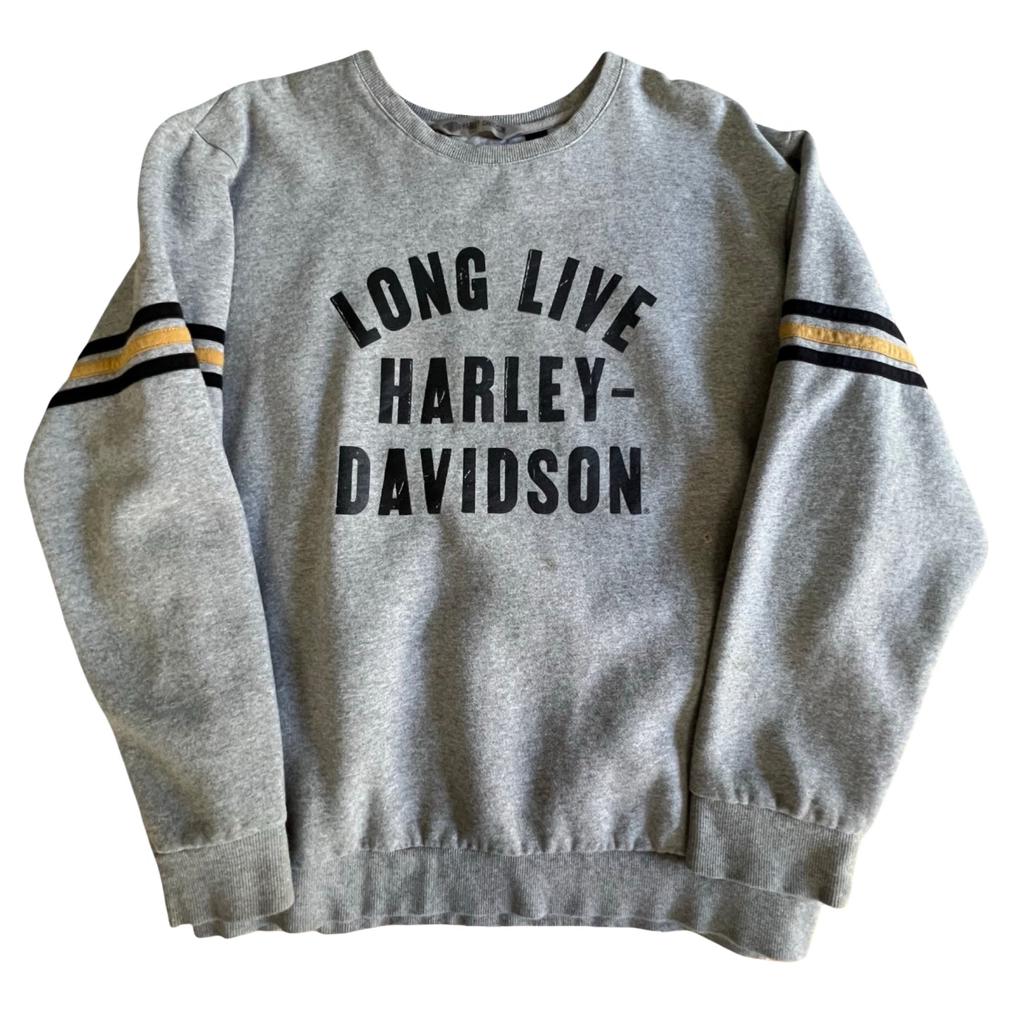 Vintage 90’s Distressed Oversized Harley Davidson Sweatshirt 3XL