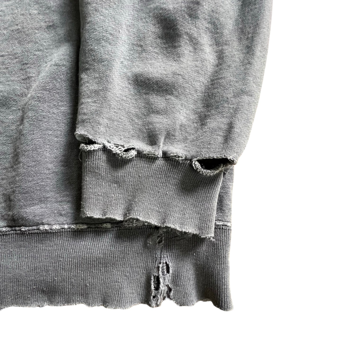 Vintage 80’s Heavily Distressed Gap Sweatshirt w/ MV Logo XL