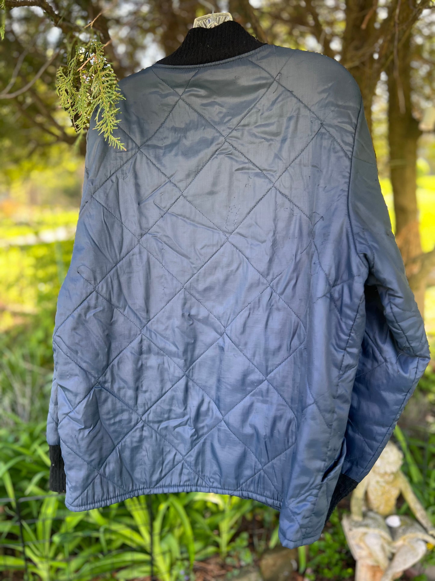 Vintage 70’s Walls Quilted Zip Front Work Wear Jacket