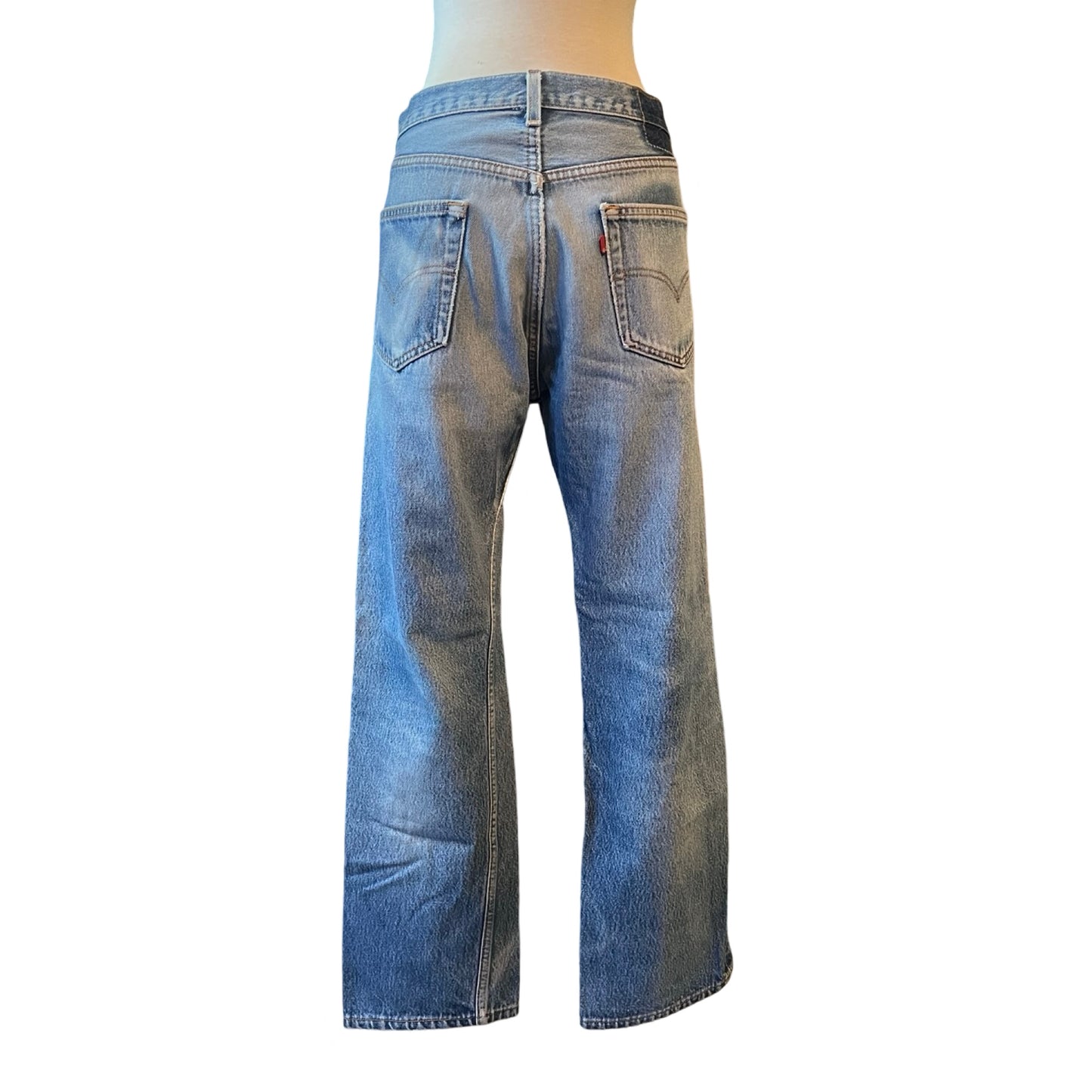 Vintage Distressed Levi’s Button Fly 501’s 34 X 28.5