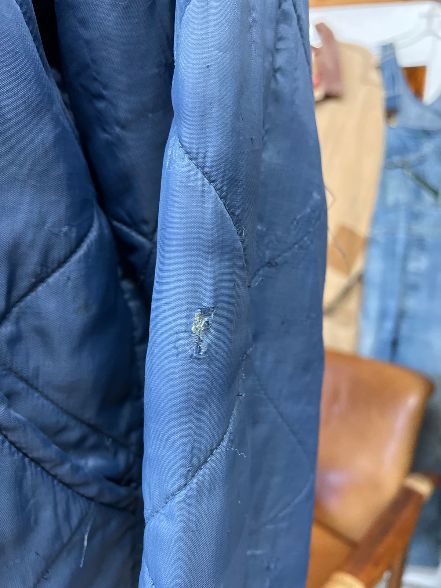 Vintage 70’s Walls Quilted Zip Front Work Wear Jacket