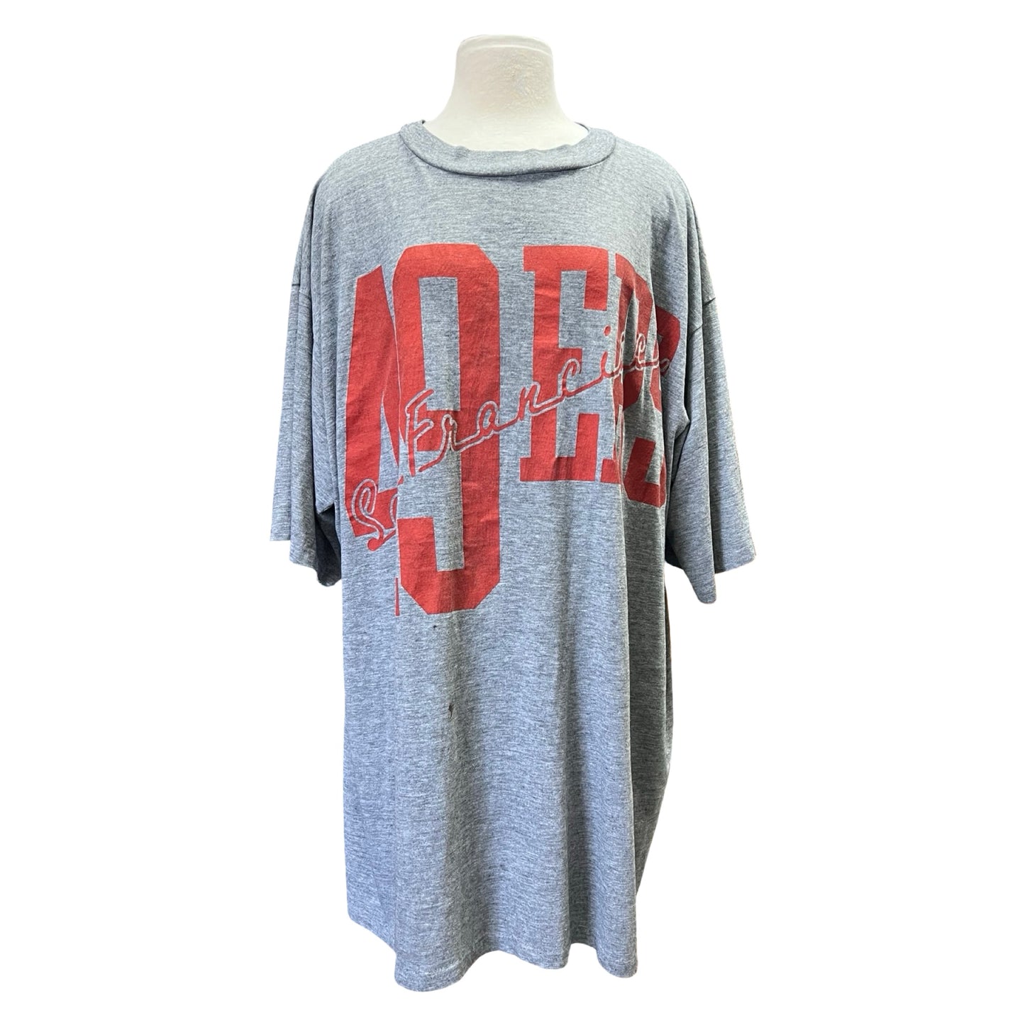Rare Vintage 80’s San Francisco 49ers TriBlend Oversized Artex T-Shirt