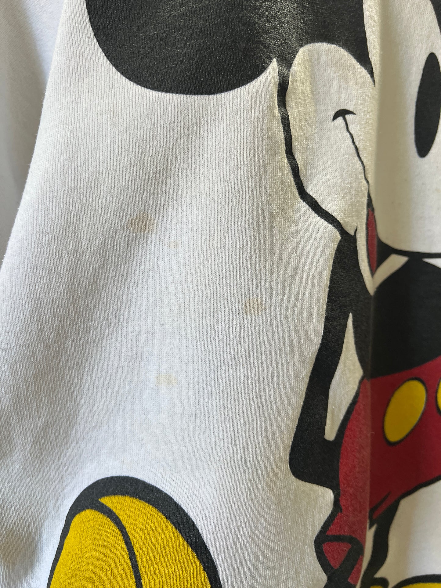 Rare Vintage 1980’s Mickey Mouse Oversized Raglan Sweatshirt 4XL