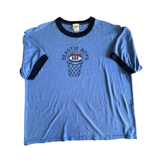Vintage 90’s Beastie Boys Atwater Basketball Ringer Tee XL