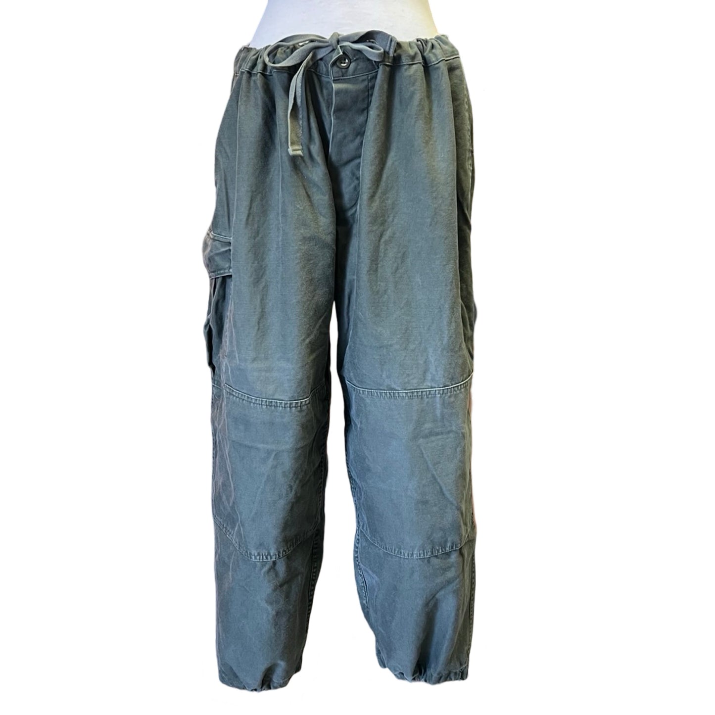 Vintage 70’s Czech Army Pants Adjustable Drawstring Waist L/XL