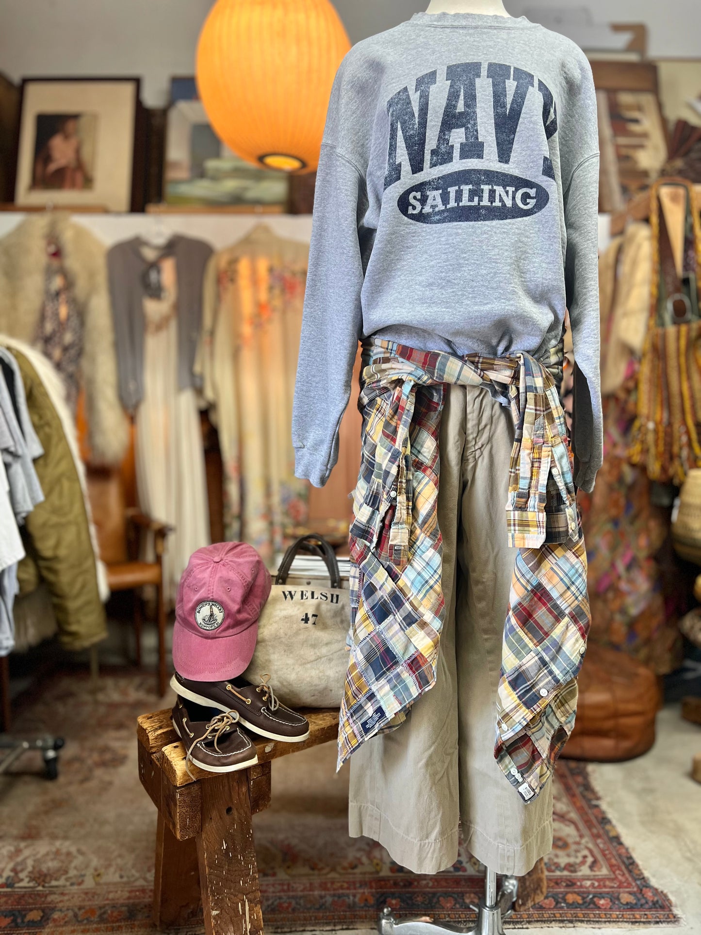 Vintage Sperry Top Siders Perfectly Worn & Distressed 9