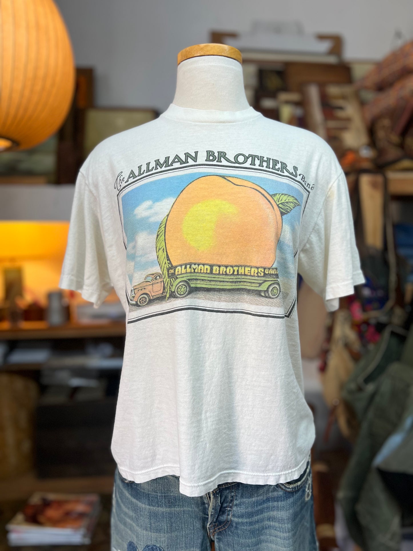Vintage The Allman Brothers Band Twentieth Anniversary Tour Tee Worn To Perfection L