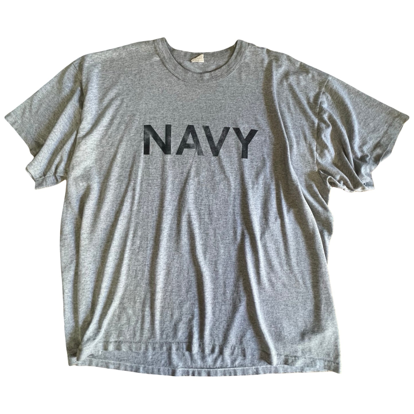 Vintage 70’s Navy Fitness Uniform Single Stitch Tee XXL