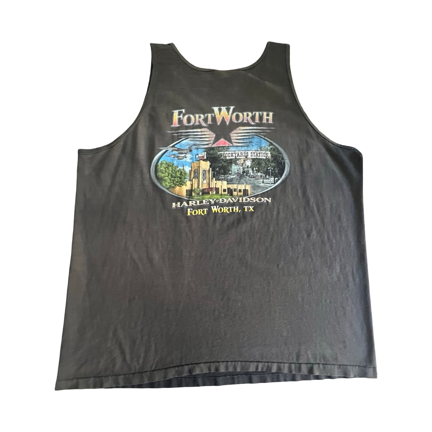 Vintage Rare Screaming Eagle Oversized Harley Tank 3XL