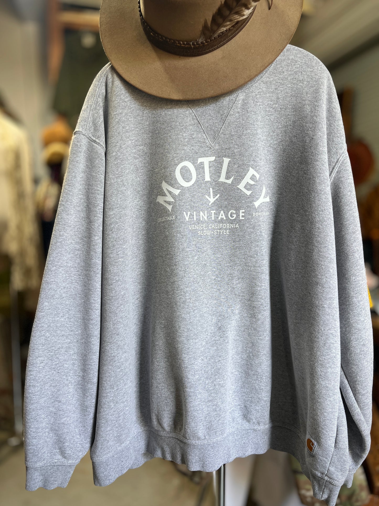 Vintage Oversized 90’s Carhartt Sweatshirt w/ MV Logo XXXL #10