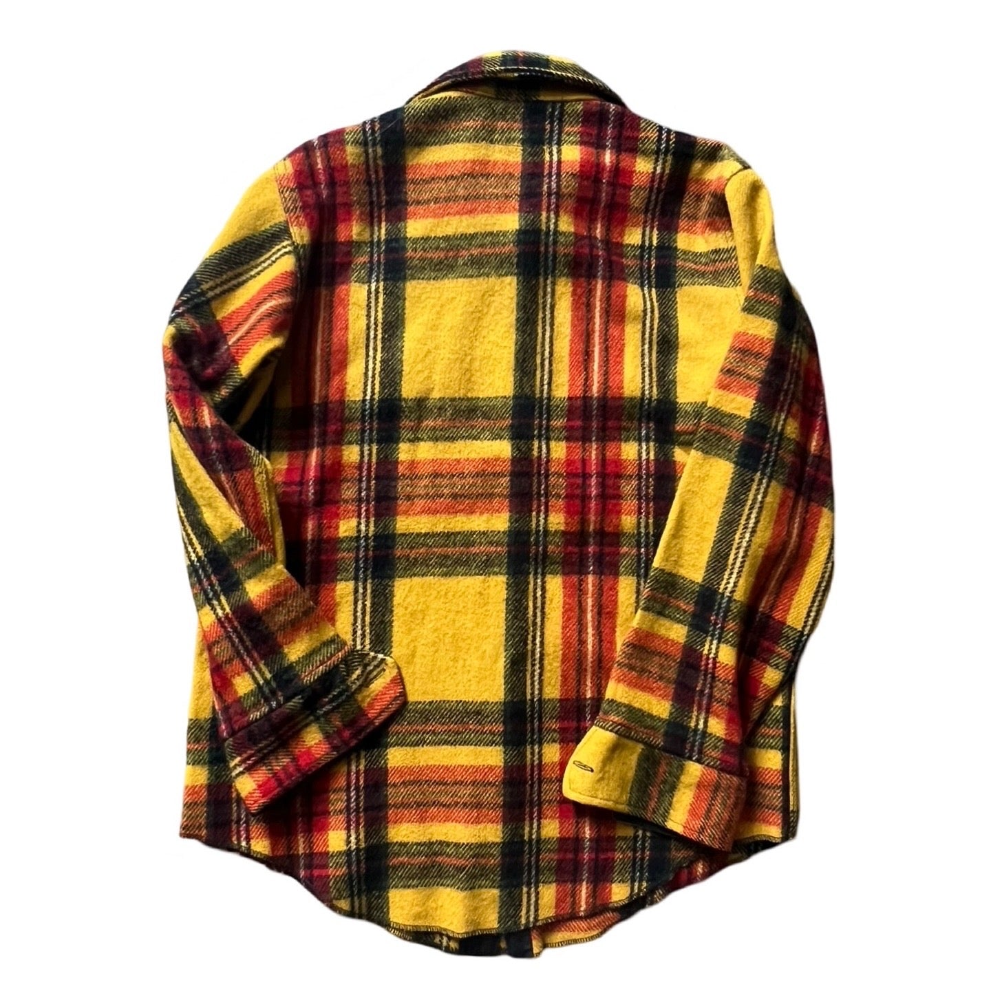 Vintage 50’s Melton CPO Shirt Super Rare Colorway Thick Wool Flannel M