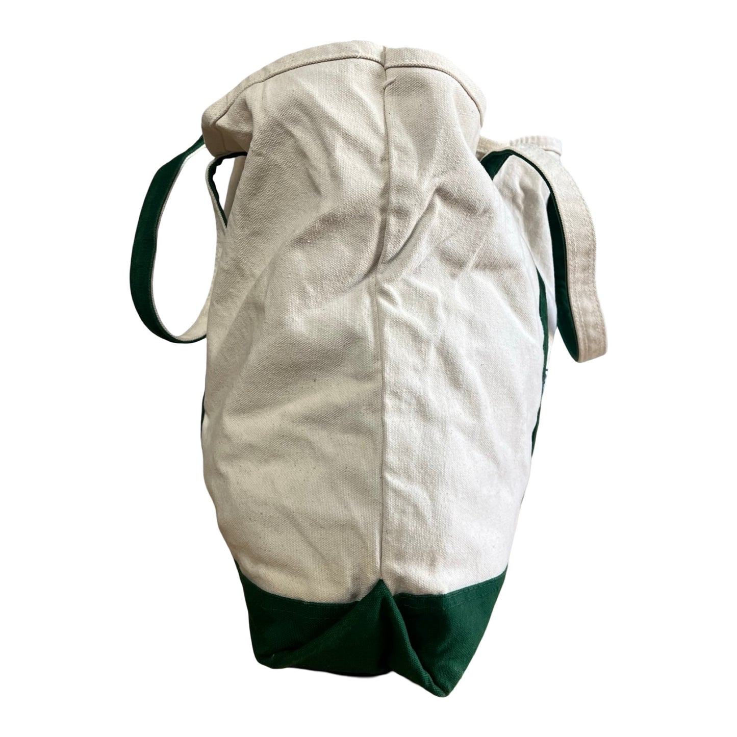 Vintage 80’s/90’s Classic Eddie Bauer Logo Canvas Tote XL
